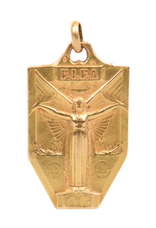 Médaille d’or officielle de vainqueur pour la Coupe du Monde 1938